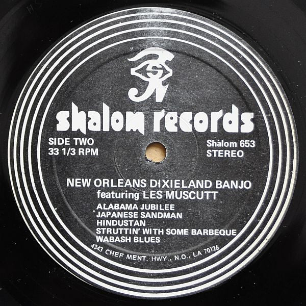 Les Muscutt : New Orleans Dixieland Banjo (LP, Album)