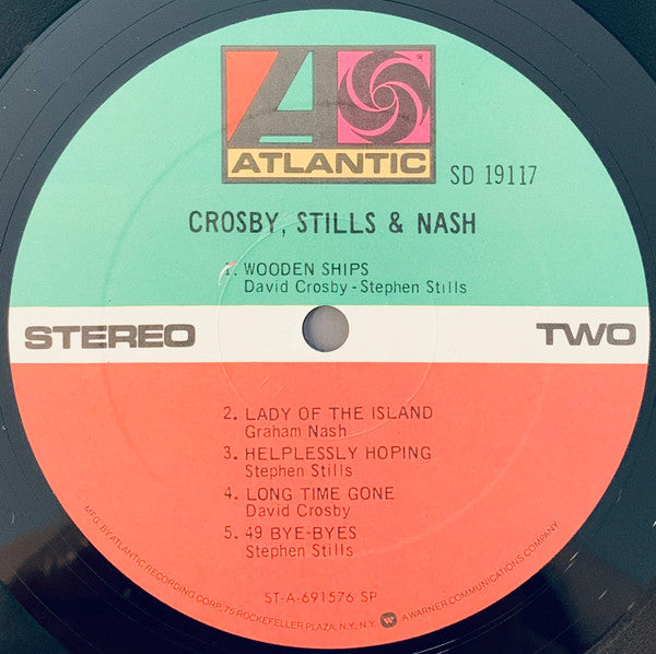 Crosby, Stills & Nash : Crosby, Stills & Nash (LP, Album, Spe)