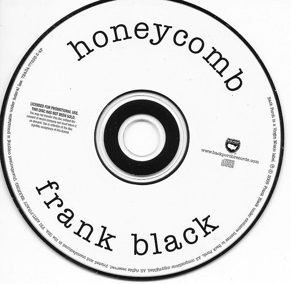 Frank Black : Honeycomb (CD, Album, Promo)