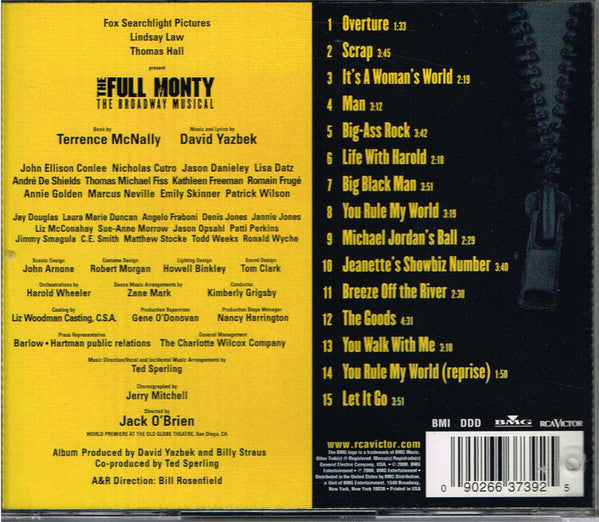 David Yazbek : The Full Monty (CD, Album)