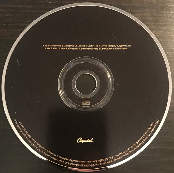 Coldplay : Viva La Vida Or Death And All His Friends (CD, Album, Dig)