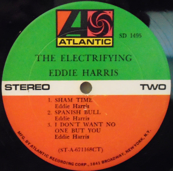 Eddie Harris : The Electrifying Eddie Harris (LP, Album, RP, CT )