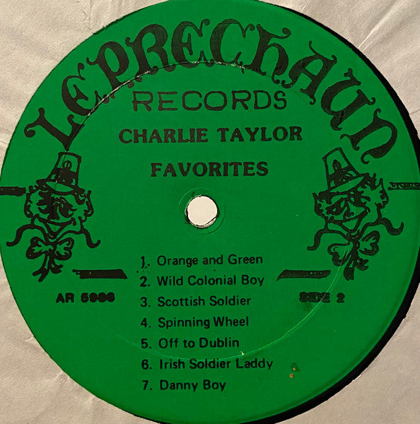 Charlie Taylor (8) : Favourites (LP, Album)