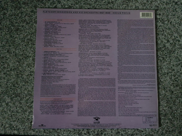 Fletcher Henderson And His Orchestra : Hocus Pocus (LP, Comp)