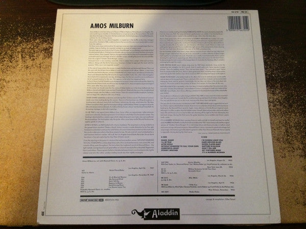 Amos Milburn : 13 Unreleased Masters (LP, Comp, Mono)