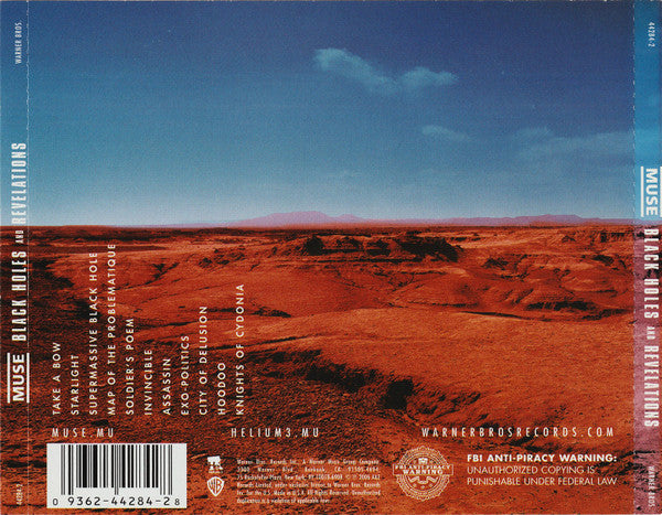 Muse : Black Holes & Revelations (CD, Album)