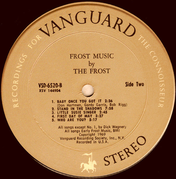 The Frost (2) : Frost Music (LP, Album, Pit)