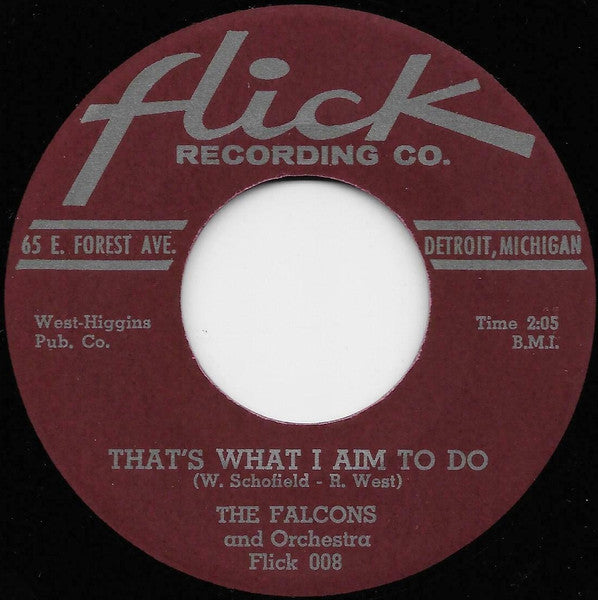 The Falcons : You Must Know I Love You (7")