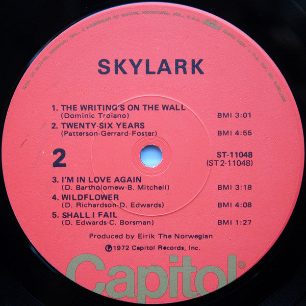 Skylark (3) : Skylark (LP, Album, RP, Los)
