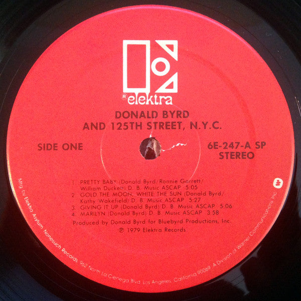 Donald Byrd & 125th Street, N.Y.C. : Donald Byrd And 125th Street, N.Y.C. (LP, Album)