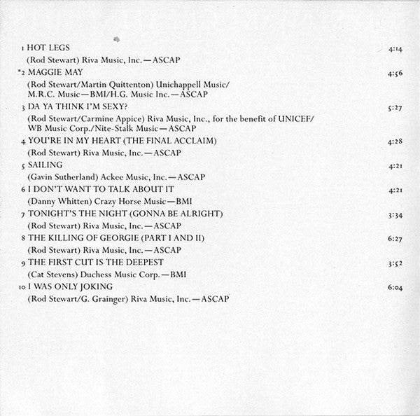 Rod Stewart : Greatest Hits (CD, Comp, Club, RE, BMG)