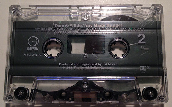 Danny Wilde : Any Man's Hunger (Cass, Album, AR,)