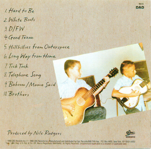 The Vaughan Brothers : Family Style (CD, Album, DAD)