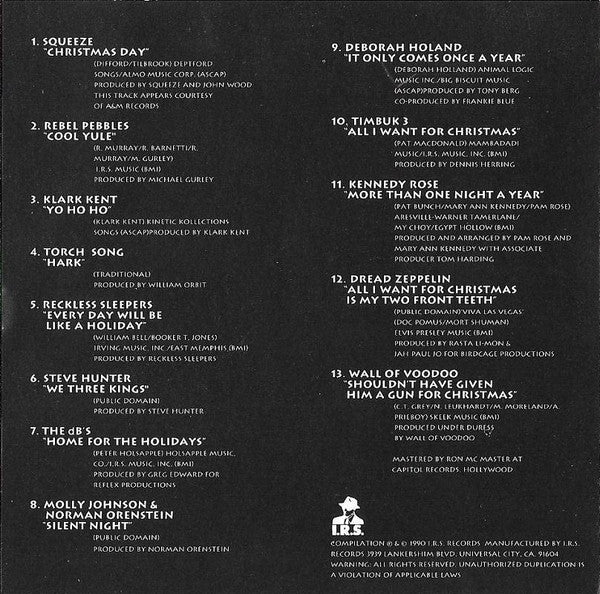 Various : Just In Time For Christmas (CD, Comp)
