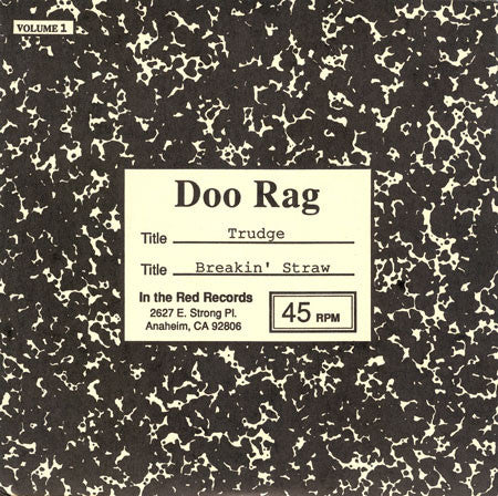 Doo Rag : Trudge (7")