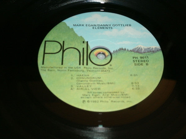 Mark Egan / Danny Gottlieb : Elements (LP, Album)