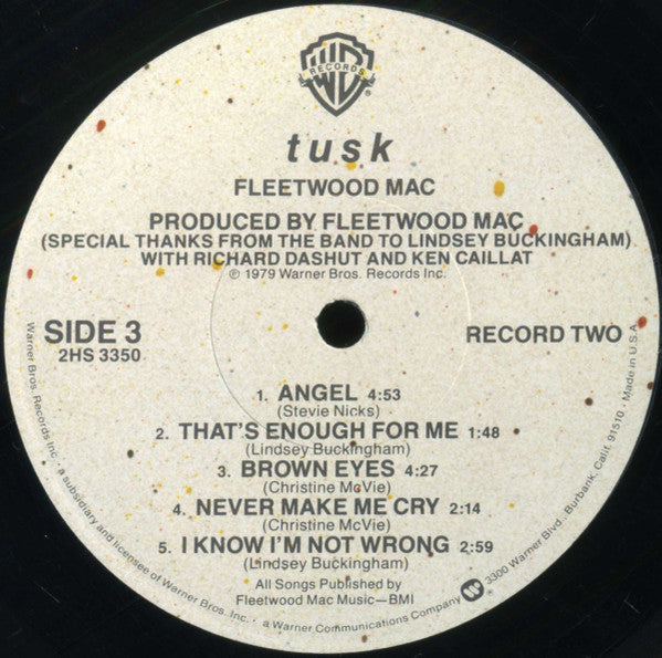 Fleetwood Mac : Tusk (2xLP, Album, Los)