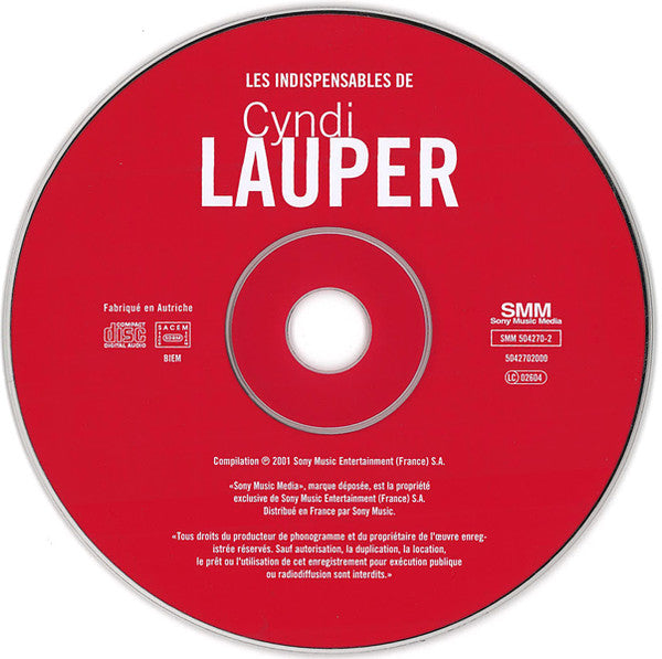 Cyndi Lauper : Les Indispensables De Cyndi Lauper (CD, Comp)