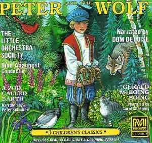 The Little Orchestra Society : 3 Children’s Classics (CD, Album)