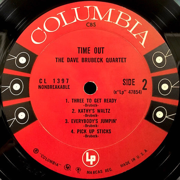 The Dave Brubeck Quartet : Time Out (LP, Album, Mono, RE)