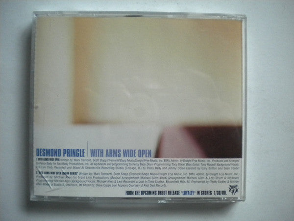 Desmond Pringle : With Arms Wide Open (CD, Single, Promo)