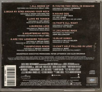 Various : Honeymoon In Vegas (Music From The Original Motion Picture Soundtrack) (CD, Album)
