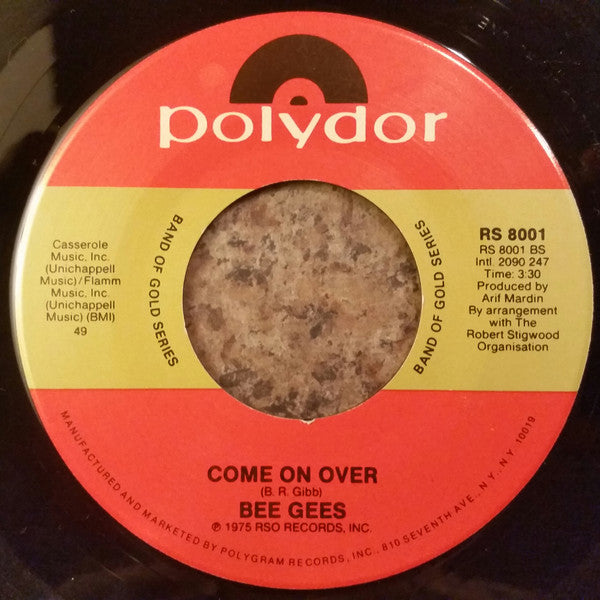 Bee Gees : Jive Talkin' (7", Single, RE)