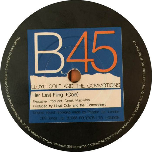 Lloyd Cole & The Commotions : Brand New Friend (7", Single)