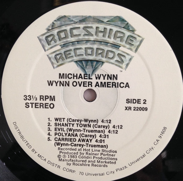 Michael Wynn (2) : Wynn Over America (LP, Album)