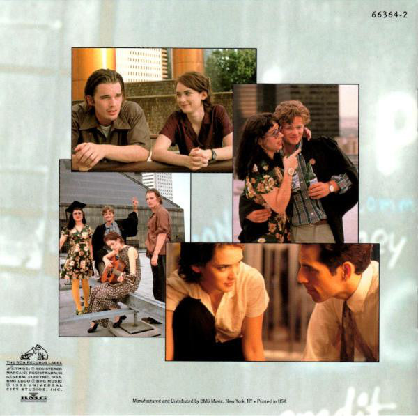 Various : Reality Bites (Original Motion Picture Soundtrack) (CD, Comp)