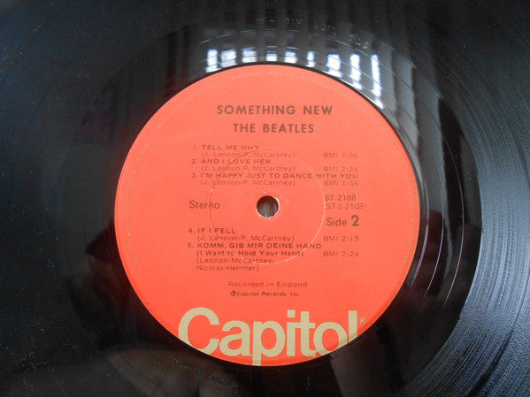 The Beatles : Something New (LP, Album, RE, Jac)