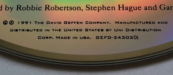 Robbie Robertson : Storyville (CD, Album, Promo)