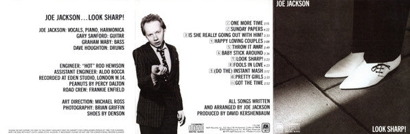 Joe Jackson : Look Sharp! (CD, Album, RE)