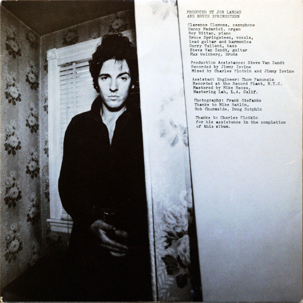 Bruce Springsteen : Darkness On The Edge Of Town (LP, Album, Promo, Ter)