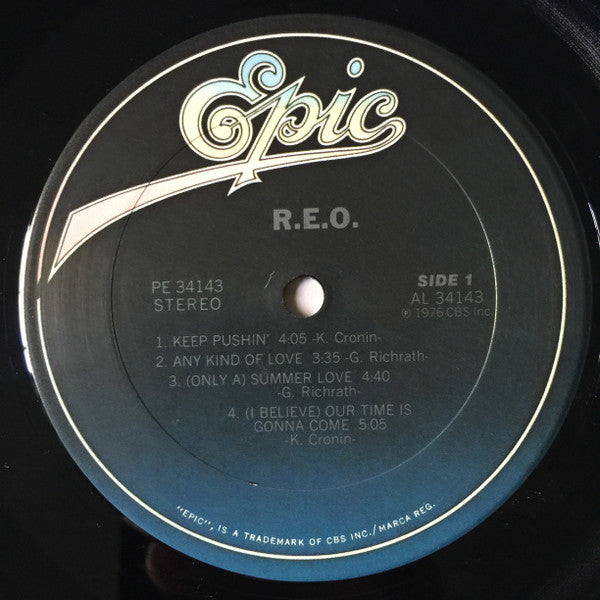 REO Speedwagon : R.E.O. (LP, Album, RE)