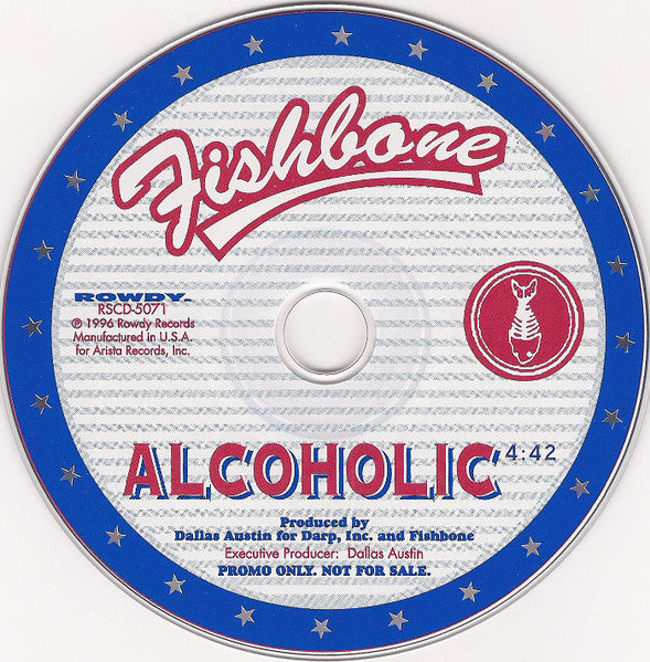 Fishbone : Alcoholic (CD, Single, Promo)