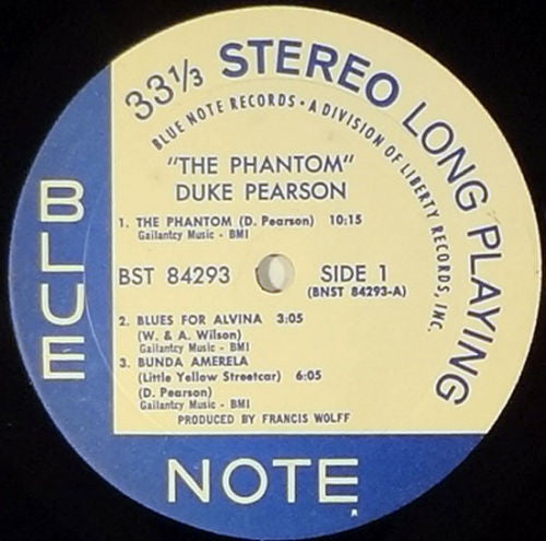 Duke Pearson : The Phantom (LP, Album)