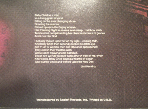 Jimi Hendrix : Band Of Gypsys (CD, Album, Promo, RE, RM)