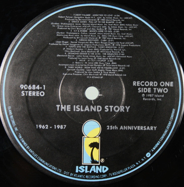 Various : The Island Story 1962-1987 25th Anniversary (2xLP, Comp)