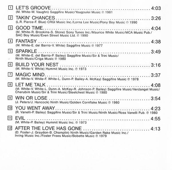 Earth, Wind & Fire : Earth, Wind & Fire Vol. 2 (CD, Comp, RE)