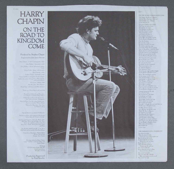 Harry Chapin : On The Road To Kingdom Come (LP, Album, PRC)