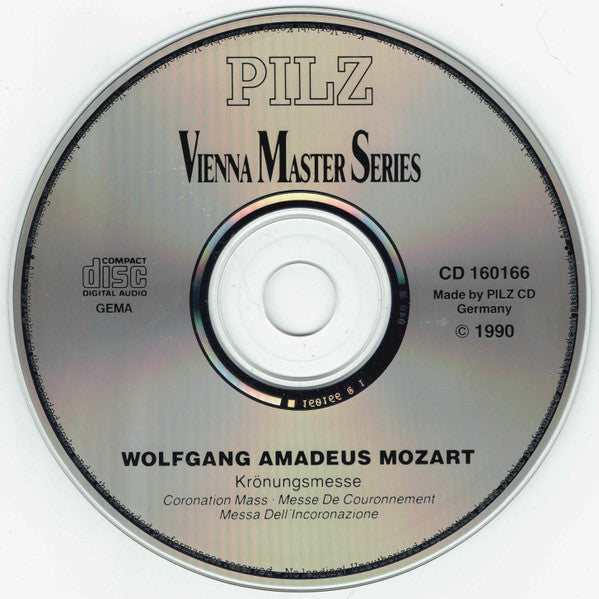 Wolfgang Amadeus Mozart : „Krönungsmesse“ (CD)