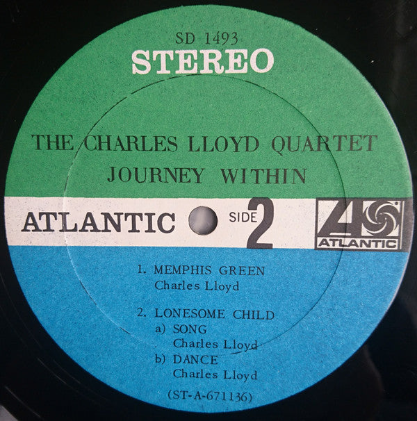 The Charles Lloyd Quartet : Journey Within (LP, Album)