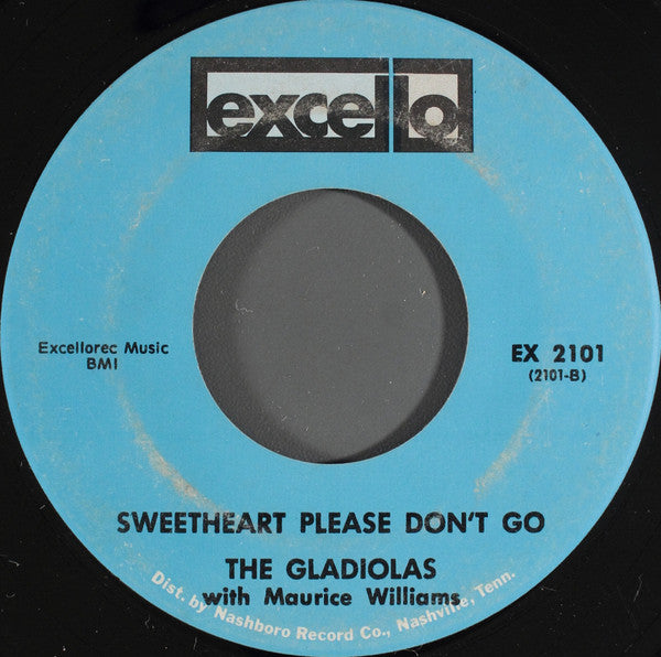 The Gladiolas With Maurice Williams : Little Darling (7", Single, RE)