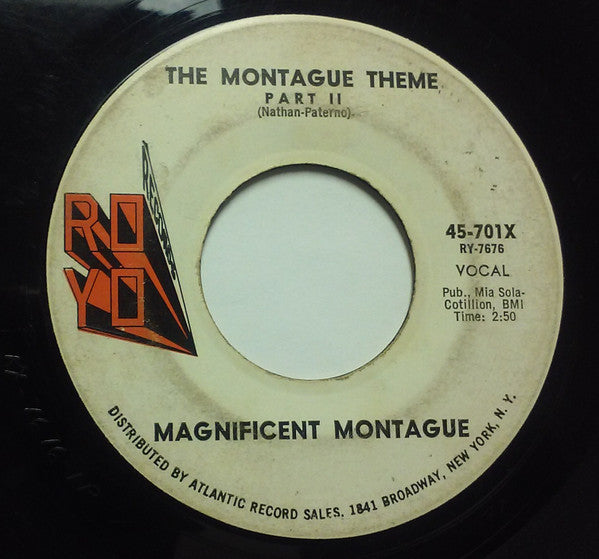 Magnificent Montague : The Montague Theme (7")