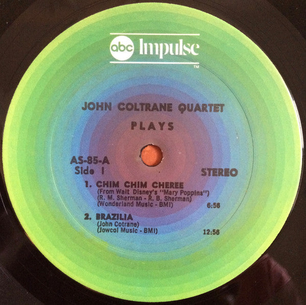 The John Coltrane Quartet : The John Coltrane Quartet Plays (LP, Album, RE, Gat)