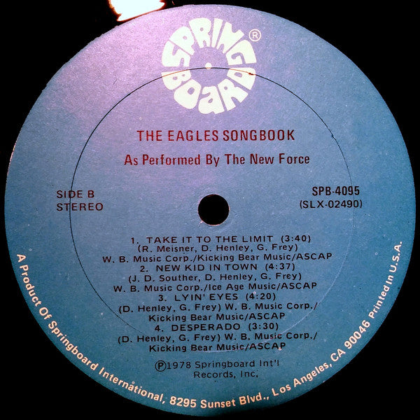 The New Force : The Eagles Songbook (LP, Album)