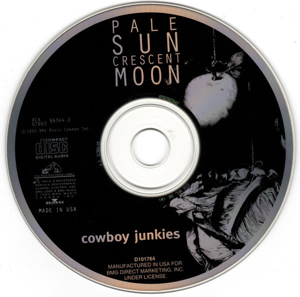 Cowboy Junkies : Pale Sun, Crescent Moon (CD, Album, Club)