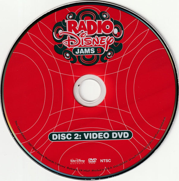 Various : Radio Disney Jams 9 (CD, Comp + DVD-V, NTSC)