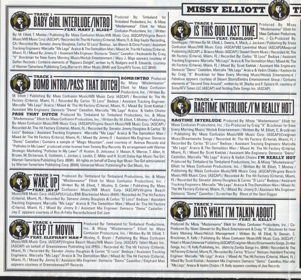 Missy Elliott : This Is Not A Test! (CD, Album, Enh)
